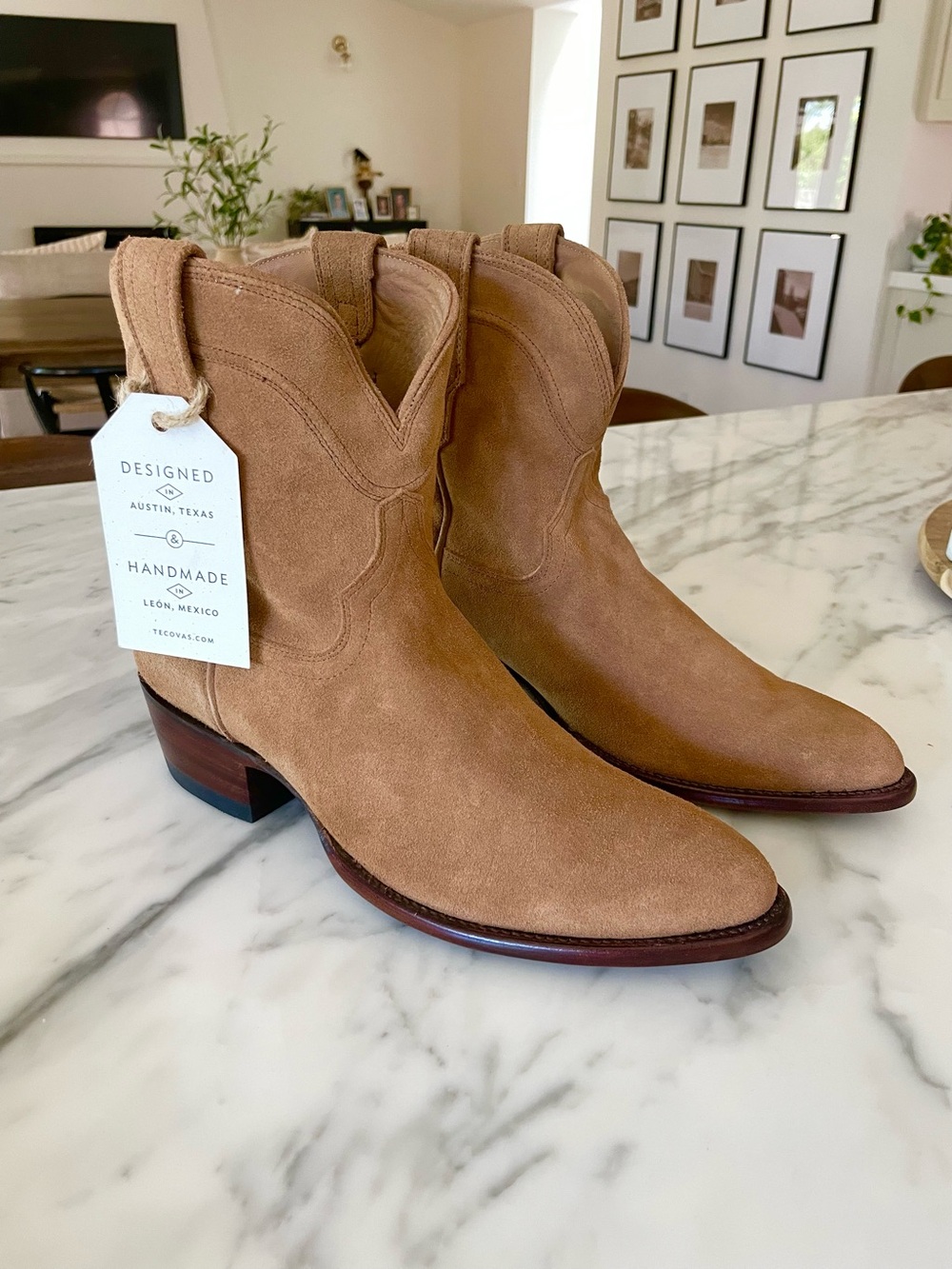 Tecovas The Lucy Western Ankle Boots